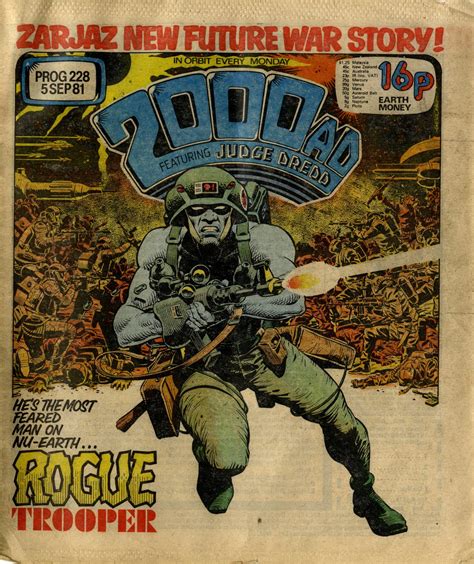 Rogue trooper comic cover - excellenttaia