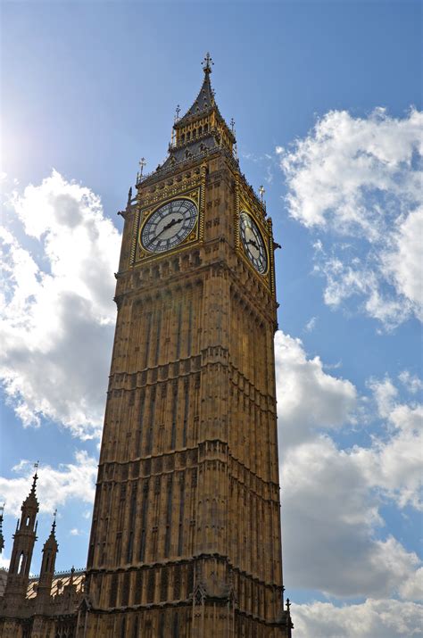 Famous big clock in london - auditgerty