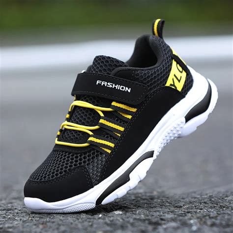 New Cool Casual Youth Boys Kids Shoes Mesh Breathable Children Trainers ...