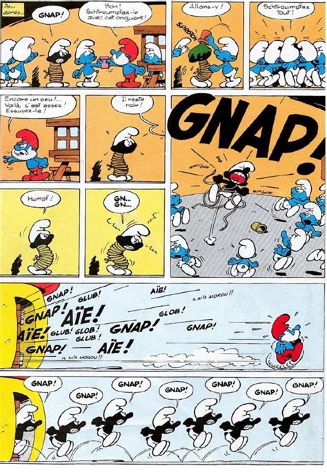 Comics: Once Smurfs go black . . . ~ and now the screaming starts