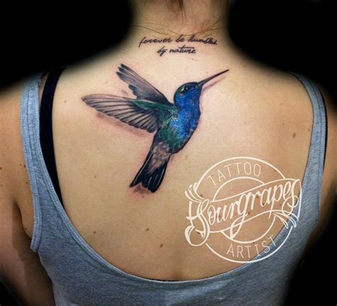 Realistic Hummingbird Tattoo | Small hummingbird tattoo, Hummingbird tattoo, Hummingbird tattoo ...