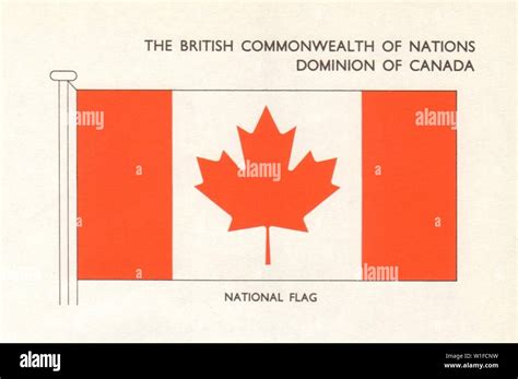 Canada flag 1965 hi-res stock photography and images - Alamy