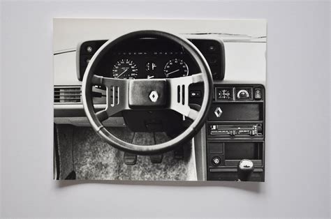 Large Photo Renault 18 Turbo Interior car press photograph | Etsy