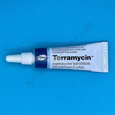 Terramycin Ophthalmic Ointment 3.5g - Springwater Avian Health