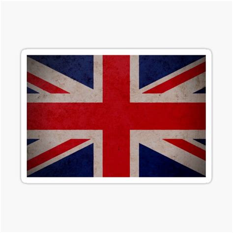 "British Flag" Sticker for Sale by SuperAceDesigns | Redbubble