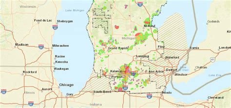 Consumers Power Outage Map Jackson Michigan - Nelly Yevette