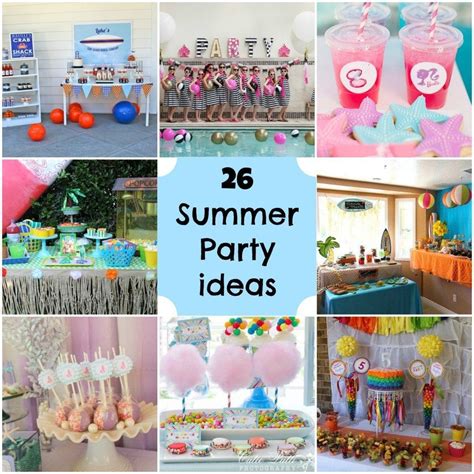 Summer Party Ideas! - Michelle's Party Plan-It