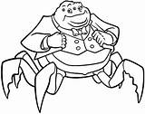 Coloring Henry J Waternoose Picture sketch template