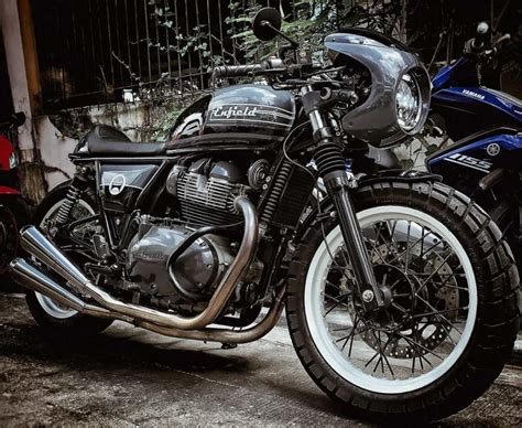 Check Out This Custom-Built Royal Enfield 650 Cafe Racer