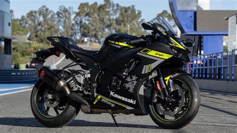 Kawasaki Ninja ZX-10RR Winter Test Edition from 2024 - it's a very ...