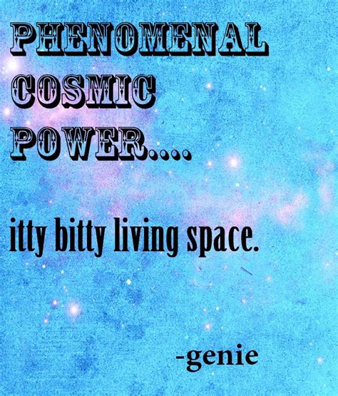 Aladdin Genie Quotes Phenomenal Cosmic Power - ShortQuotes.cc