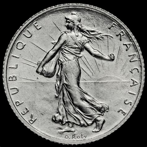 France 1916 Silver 1 Franc