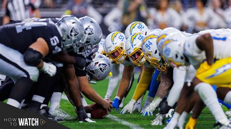 How to Watch Chargers at Raiders on December 14, 2023