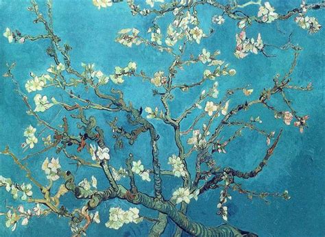 Branches with Almond Blossom, 1890 - Vincent van Gogh - WikiArt.org