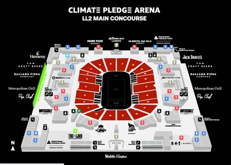 Climate Pledge Arena Suite Map