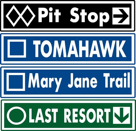 Custom Made Ski Run Signs Exterior / Interior Add Your Text to ...