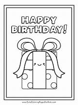 Coloring Pages For A Birthday sketch template