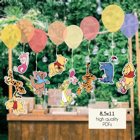 ON SALE: Hanging Characters of Winnie the Pooh Friends - Etsy Canada