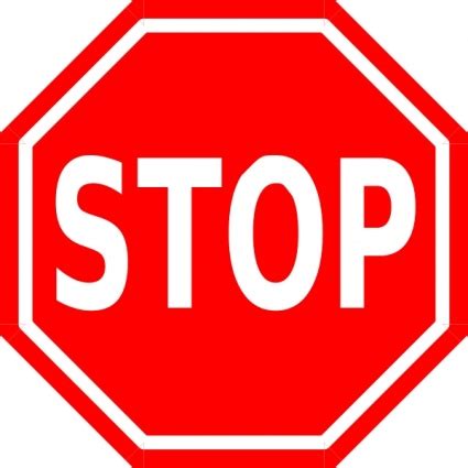 Stop Sign clip art - Download free Other vectors - ClipArt Best ...