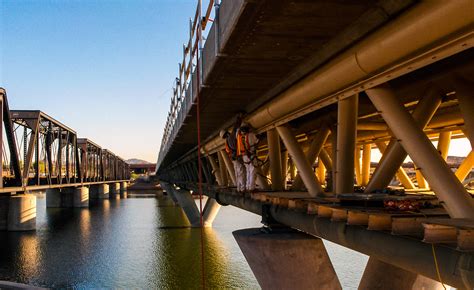 Tempe Town Lake Pedestrian Bridge | American Institute of Steel ...