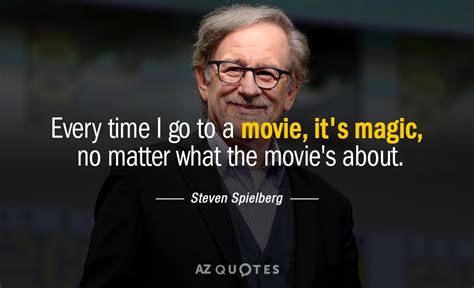 TOP 25 QUOTES BY STEVEN SPIELBERG (of 306) | A-Z Quotes