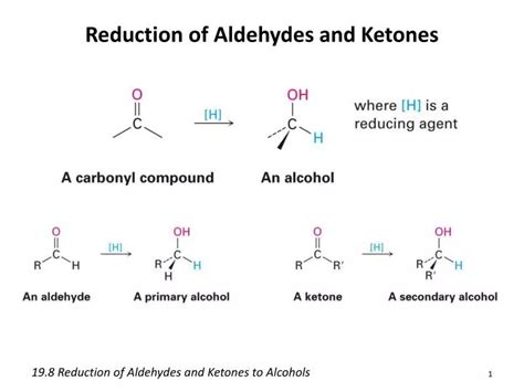 PPT - Reduction of Aldehydes and Ketones PowerPoint Presentation, free ...