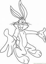 Bugs Bunny Coloring Pages Free sketch template