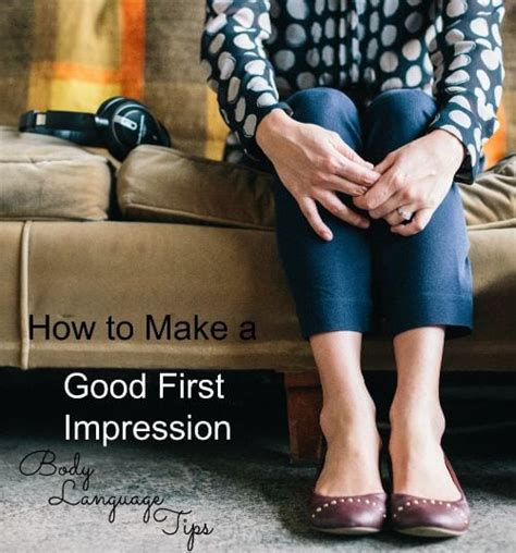 How to Make a Good First Impression - Tips from Body Language Expert ...