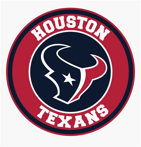 Houston Texans Circle Logo Vinyl Decal / Sticker 5 - Nba Team Basketball Logo, HD Png Download ...