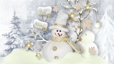 Winter Snowman Wallpapers - Wallpaper Cave