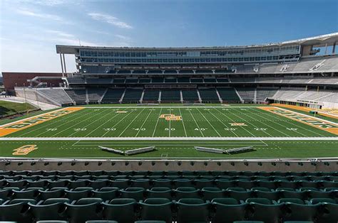 Baylor University McLane Stadium with Irwin Seating Centurion, Marquee and Signature stadium ...