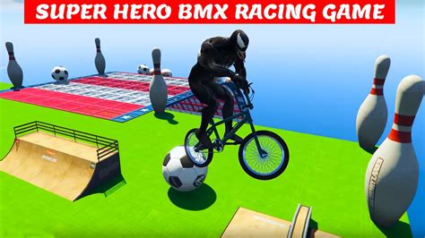 Superheroes Bmx Racing Simulator