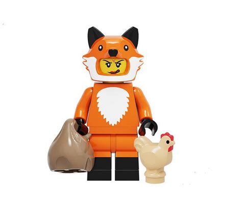 Fox Costume Girl Minifigures Lego Compatible Minifigures Series