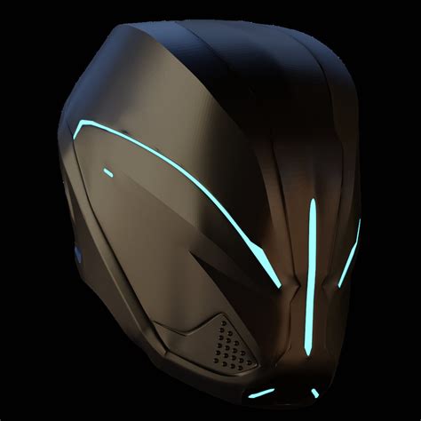 Tron Legacy Quorras Helmet 3D Model - Etsy Canada