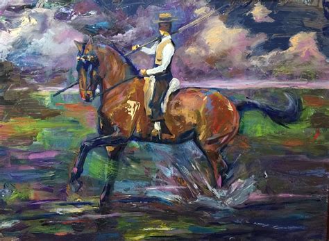 Spanish Horse Painting by Carlos Taylor - Pixels