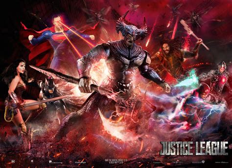 Justice League vs Steppenwolf poster by SaintAldebaran on DeviantArt