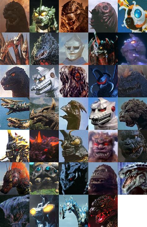 Every Godzilla Ps4 Characters (i Hope) by MnstrFrc on DeviantArt