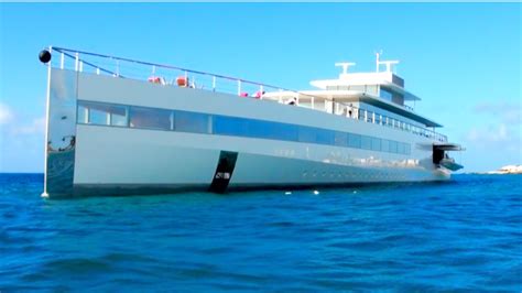 Ever Seen Steve Jobs MEGAYACHT "Venus"? Here it is in St Maarten, CARIBBEAN! | Super yachts ...