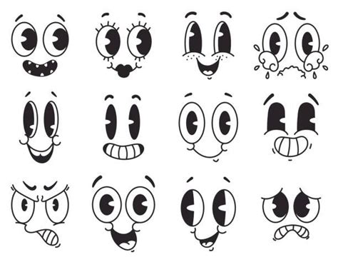 37 500 cartoon human face eye illustrations royalty free vector graphics clip art – Artofit