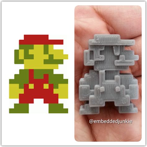 8-Bit 3D Mario Sprite – EmbeddedJunkie