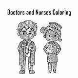 Results For doctors And nurses coloring  TPT sketch template