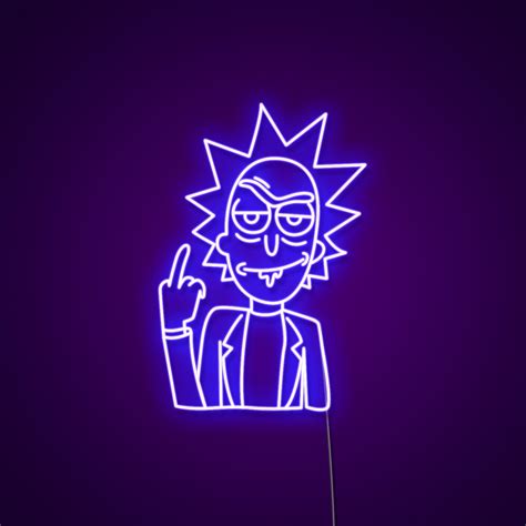 Rick and Morty Neon Sign - Neonize