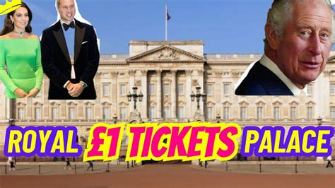 King Charles slashes Royal Palace tickets to £1 - YouTube