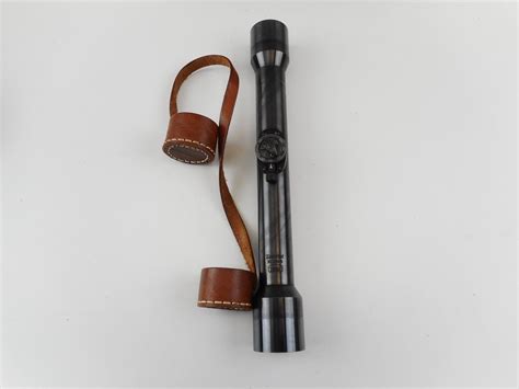 REPRODUCTION ZIELVIER JENA K98 SNIPER SCOPE WITH LEATHER COVERS ...