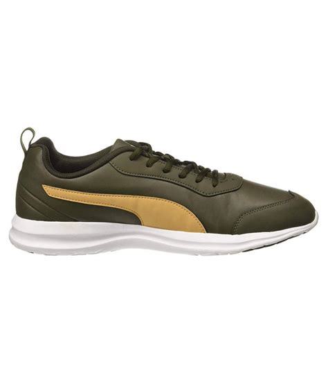 Puma Men Green Running Shoes - Buy Puma Men Green Running Shoes Online ...