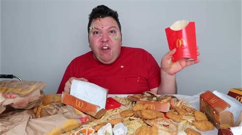 Nikocado Avocado having a Mental Breakdown over his McDonald's Mukbang - YouTube