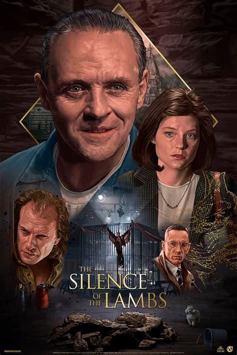 THE SILENCE OF THE LAMBS | Poster By RuizBurgos