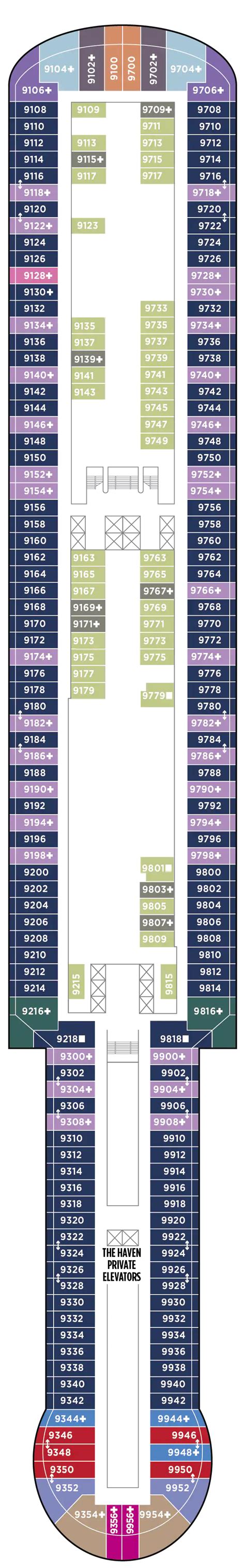 Norwegian Prima Deck Plans | CruiseInd