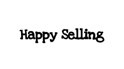 Happy Selling