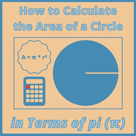 How to Calculate the Area of Circle in Terms of Pi (π) - Owlcation